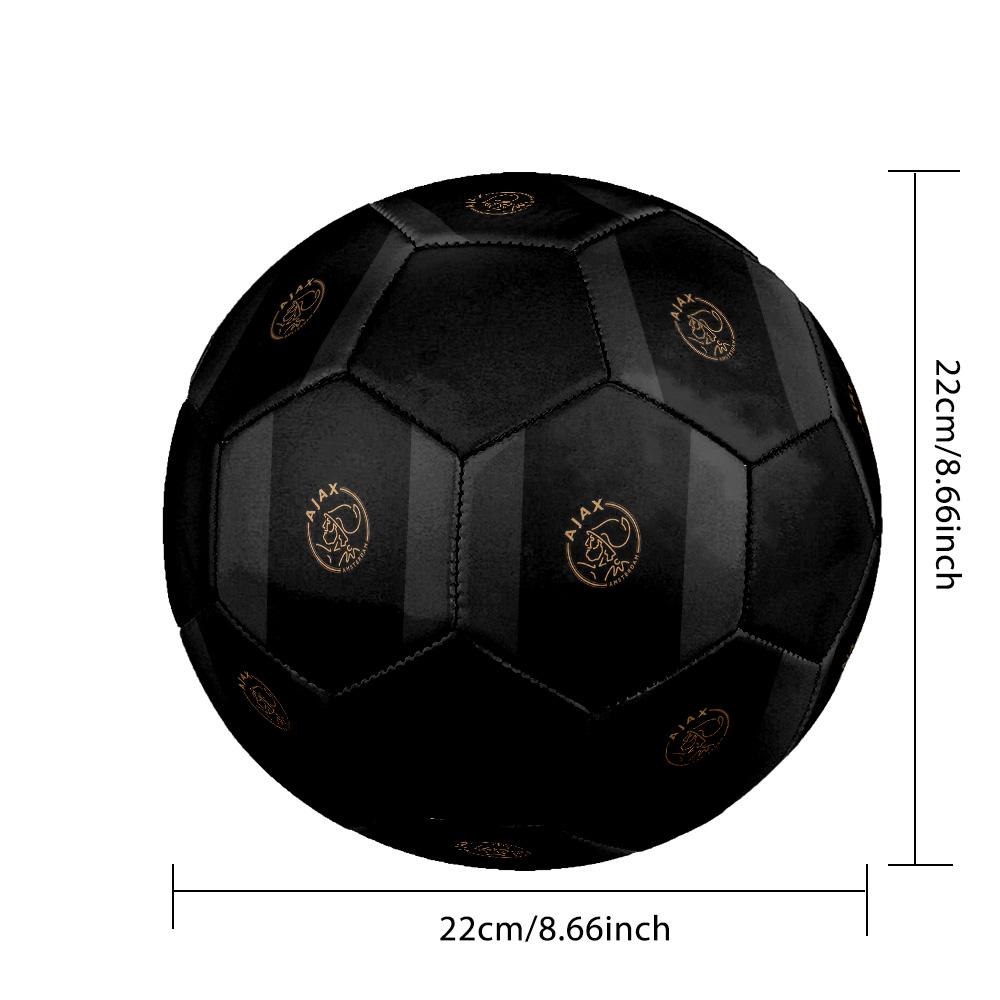 AFC Ajax Soccer Ball Colorful All Ages Machine Stitched PVC Competition Ready Durable High-Bounce.SIZE5