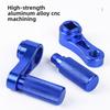 Electric Bicycle CNC Model Detachable Pedals, Made of Aluminum, Universal Accessory for Motorcycles and Scooters.