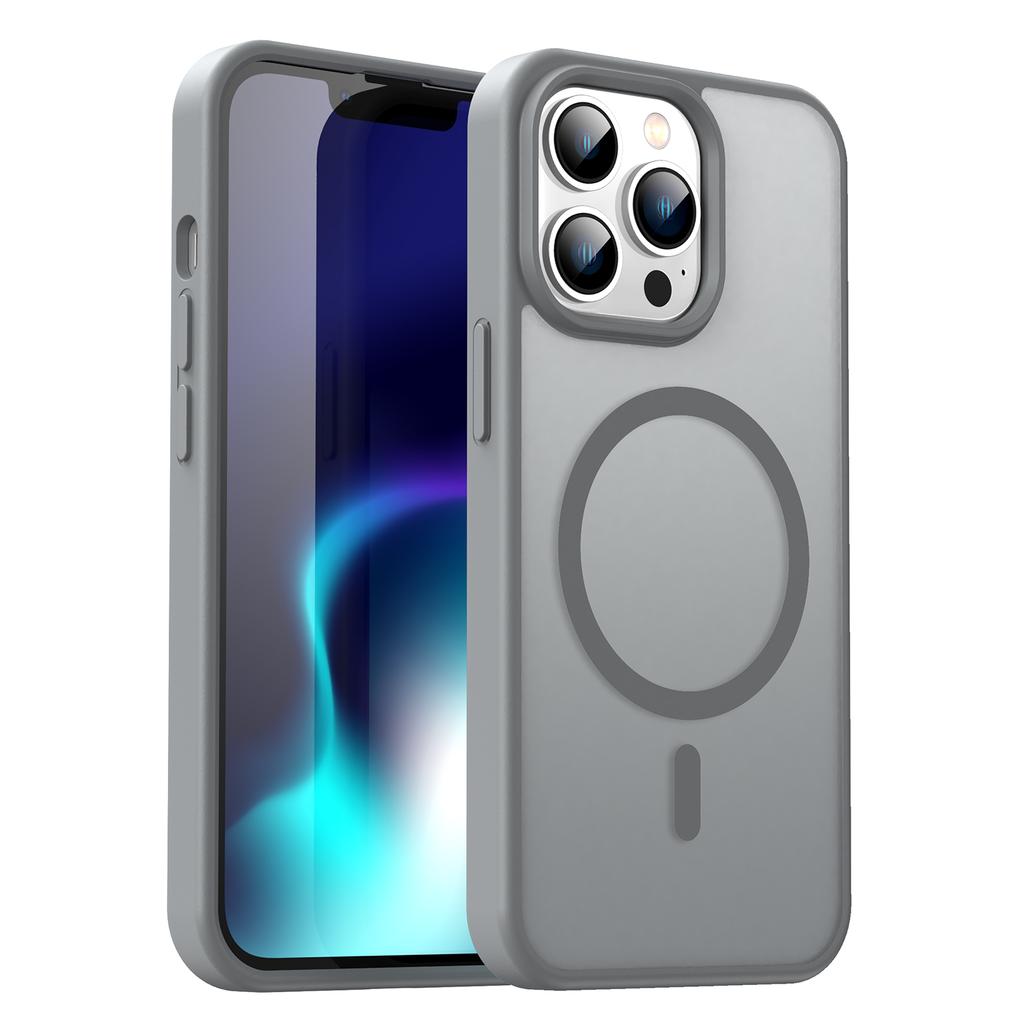 iPhone 16 Pro Magsafe Phone Case,Translucent Matte Shockproof Magnetic Phone Cover for iPhone 16 Pro