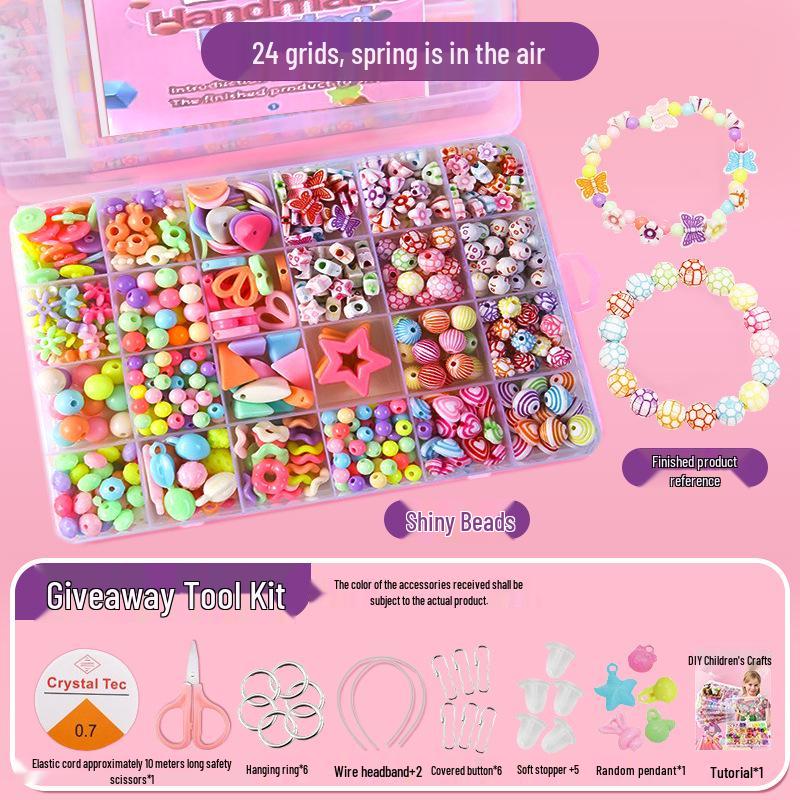 DIY Beading Kit for Kids: Create Bracelets & Necklaces