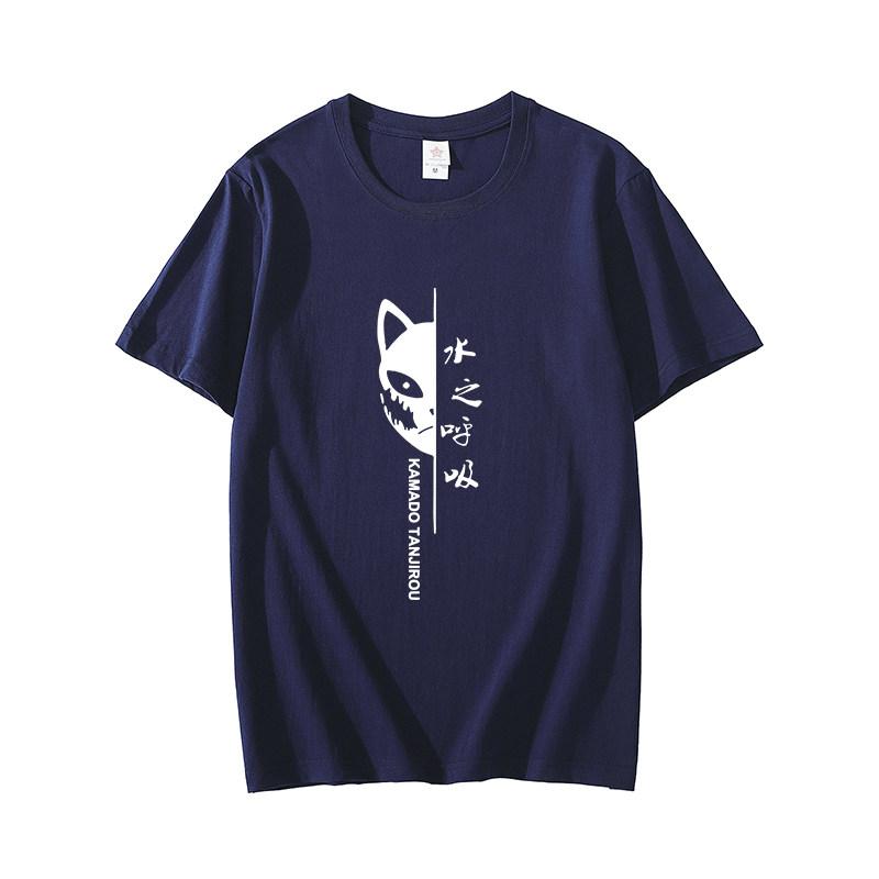 Demon Slayer Tanjiro Kamado Kimetsu No Yaiba Anime T Shirt Men Women Casual Short Sleeve Cotton Tee Tops