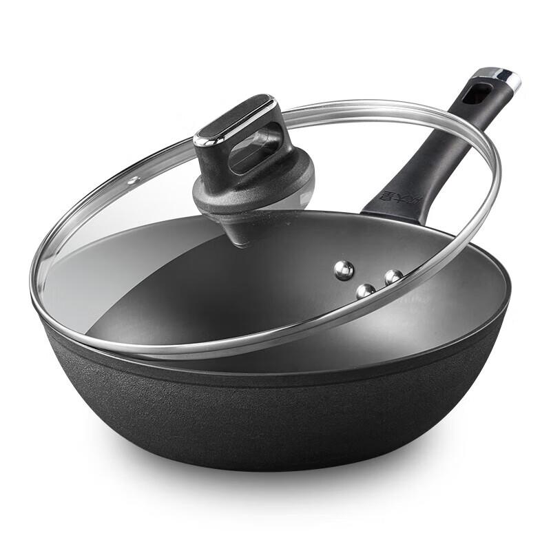 COOKER KING Classic Cast Iron Wok 32cm