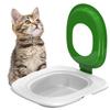 Universal Cat Toilet Training Kit With Any Cat Reusable Cats Dogs Potty Training Seat Pets Cleaning Cats Training Product