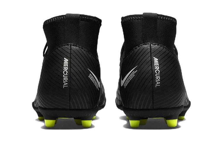 Nike Mercurial Superfly 9 JR Assassin 15 Club FG/MG Comfortable Round Toe Slip Resistant Abrasion Resistant Mid top DJ5959-001