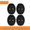 Universal Car Door Shock Absorbing Anti-Collision Buffer Pad & Rubber Sleeve