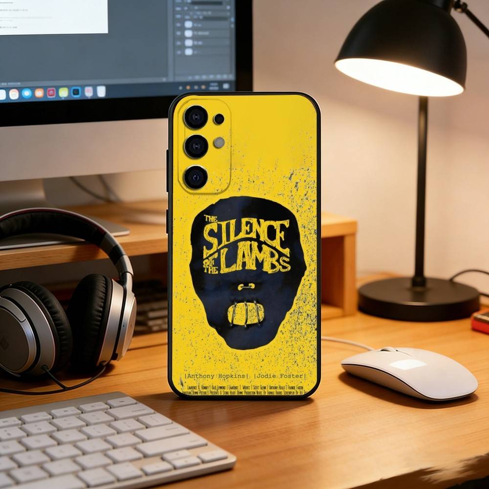 The Silence of the Lambs Phone Case Black Silicone Soft For Samsung S25,S24,S21,S22,S23,S30,Ultra,S20,Plus,Fe,Lite
