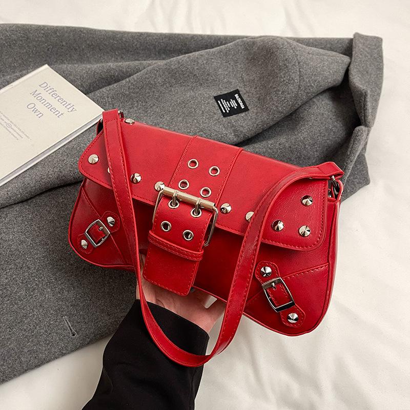 Temperament Commuter Ladies Shoulder Bag Design Locomotive Bag Spice Girls
