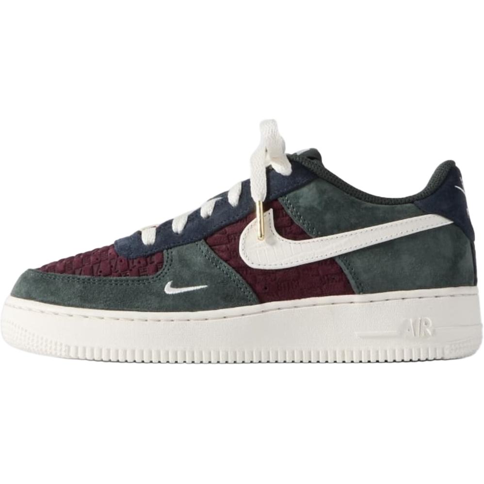 

KITH x Nike Air Force 1 Низкие Детские Скейтбордические Кроссовки Зеленые Белые Подростковые IM6037-600 40