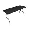 Outdoor Elastic Tablecloth for Picnic Washable Foldable Rectangular Polyester Table Cover 125x80cm Suitable for Various Table Types and Occasions
