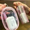 Pair Zipper Data Cable, Charger, Earphone, Makeup, Jewelry and Small Accessories Storage Pouch, Mini Portable Organizer for Travel, Earphones