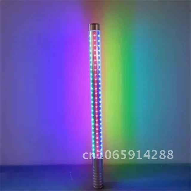 Aluminum Alloy Flash Stick Rechargeable LED Flash Stick Bar Wine Atmosphere Props KTV Luminous Wine Glow Stick