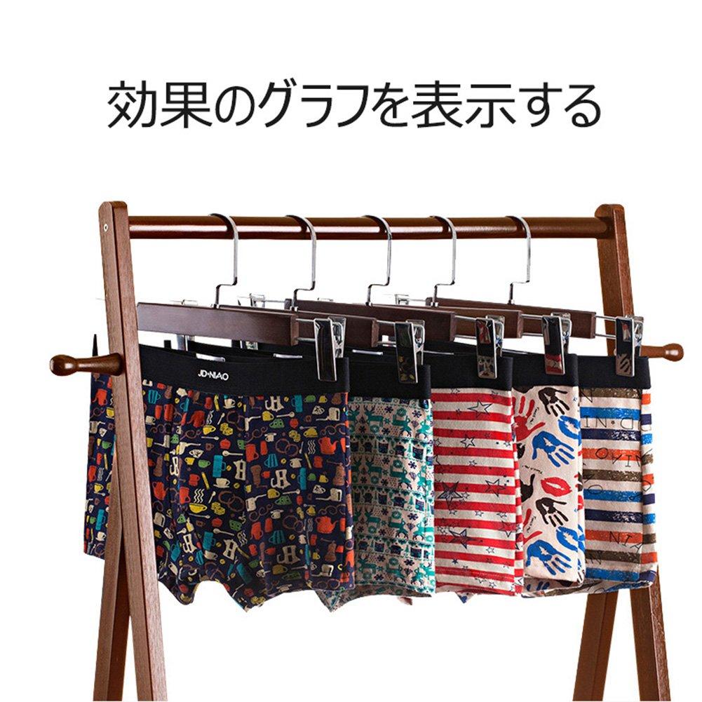 SUNIU Men's Boxer Briefs, Breathable, Moisture-Wicking Cotton Underwear Set, 5-Pack (L/Waist: 66-75cm, [A] 5-Pack)