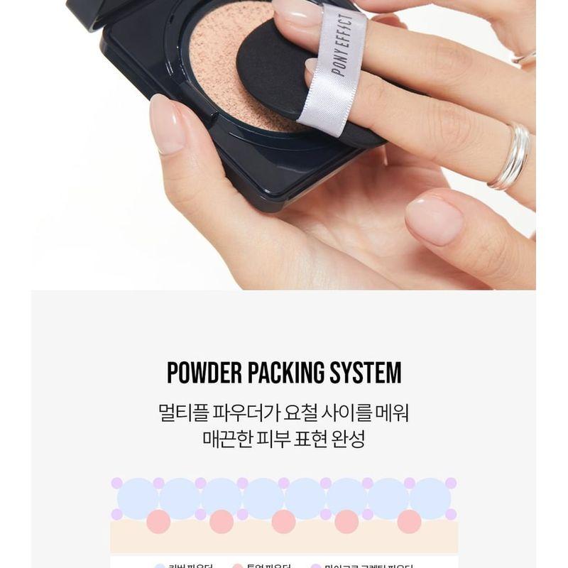 PONY EFFECT - Hyper Protection Cushion Foundation Set - 3 Farben