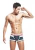 Xibin Men's Youth Low-Rise Cotton Boxer Briefs - Sexy, Breathable, Fashionable Summer Underwear with U-Pouch Design.