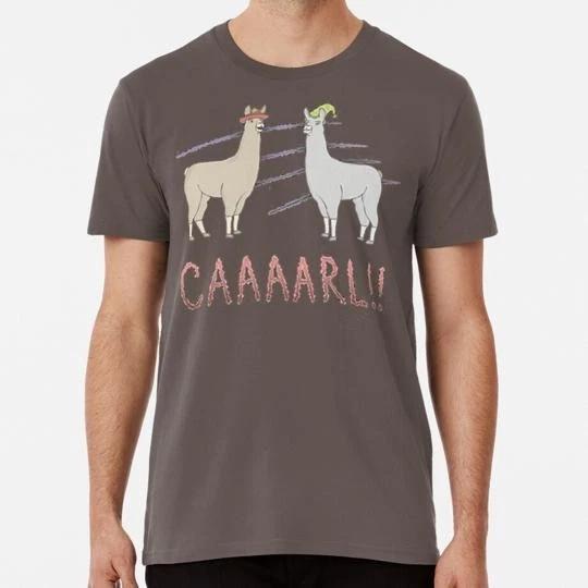 

Llamas with Hats Carl! S to 5XL Made in the USA T-Shirt S