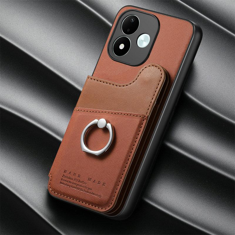 For Redmi Note 17 Pro 5G 2026 RFID Leather Wallet Case for Xiaomi Redmi Note 17 Pro Max Case Note 17 17Pro Back Funda