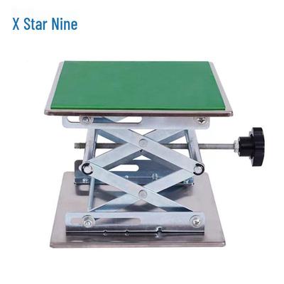 100x100 Stainless Steel Manual Laboratory Lifting Platform