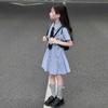 Girls Summer Korean School Dress Princess Dress Cute and Stylish