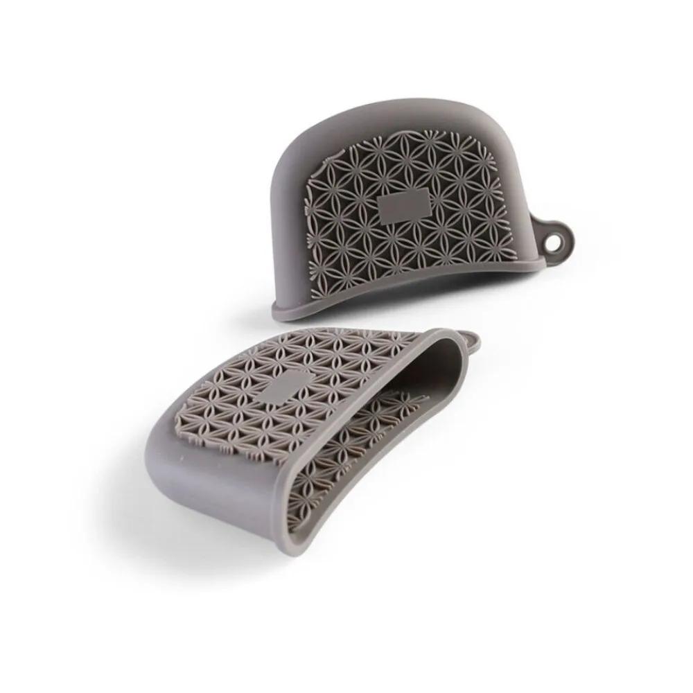 Zesílený silikonový kryt rukojeti pánve Tepelná izolace Klip na ucho hrnce Parní hrnec Kastrol Držák rukojeti pánve Protiskluzové kuchyňské pomůcky