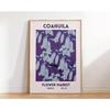 1pc Flower Market Art Prints Barcelona Japan Spain Mexico Worldwide Aesthetic Plant Poster Printing Home Office Bedroom Decor