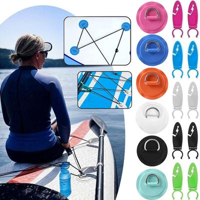 D Ring Clips Paddle Board Kayak Accessories SUP Tie Down Pair Inflatable Boat Surfboard Anchor Outdoor Water Sport Accessories