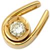 NON BRAND - Diamond 0.12ctPendant top 18K Yellow Gold/diamond Array