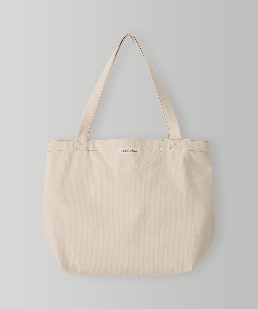 Cheri Aube Bouquet Eco Bag - Cream