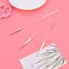 Juego de 3 pinceles para delinear y dibujar líneas de uñas, ideal para manicura.