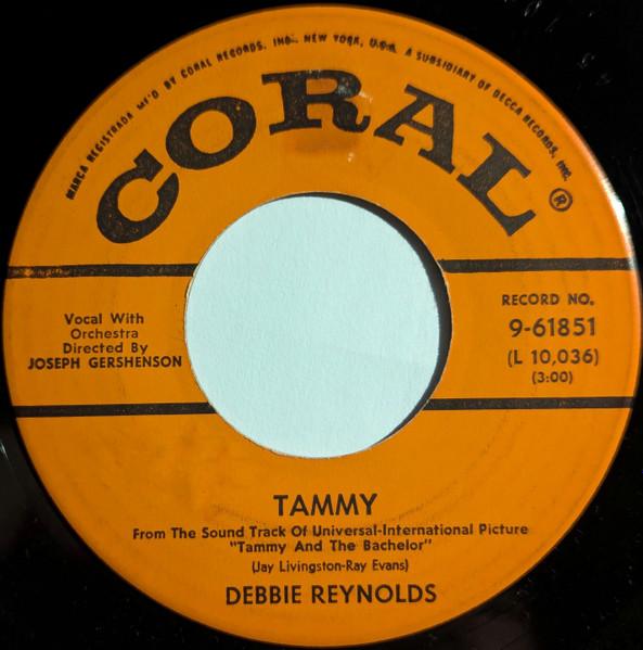 

7inch Record DEBBIE REYNOLDS - Tammy 961851 Coral 1957 US Pop Used