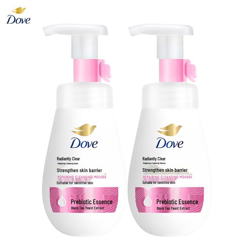 

Dove Brightening & Purifying Bubble Facial Cleanser Twin Pack