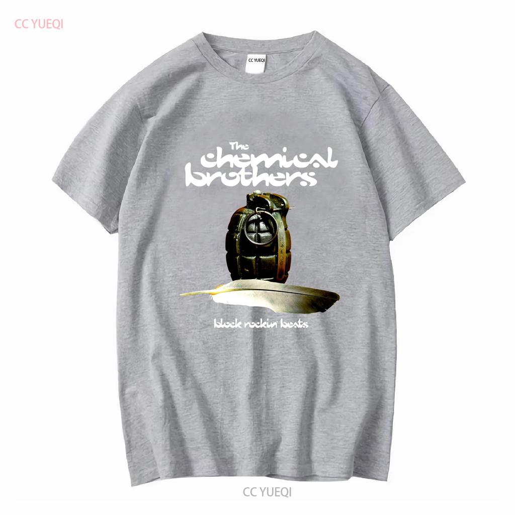 The Chemical Brothers T Shirt Long or Short Sleeves Vintage Washed Streetwear Soft Top For Everyday Wear Unisex Stylish Fashion
