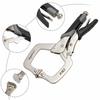 Basic Metal Clamps, 28cm, Black/Silver, 2 Pieces