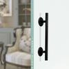 Aluminium Zinc Zinc Alloy Self-Adhesive Door Handle No-Drilling Barn Door Handle  Furniture