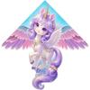 Aquilone Unicorno Colorato per Bambini e Adulti - Facile da Far Volare con Brezza Leggera