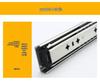 53-Inch Heavy-Duty Silent Drawer Slide for RV Staircase, Three-Section Industrial Guide Rail