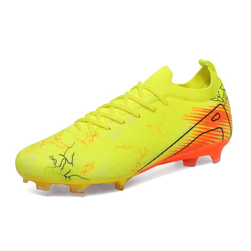 Football Shoes Male Student Lawn Adult Spike Competition Training Shoes Sneakers