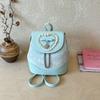 Schoolbag Korean lace bow backpack women's 1011 summer new sweet student schoolbag foreign style polka dot backpack