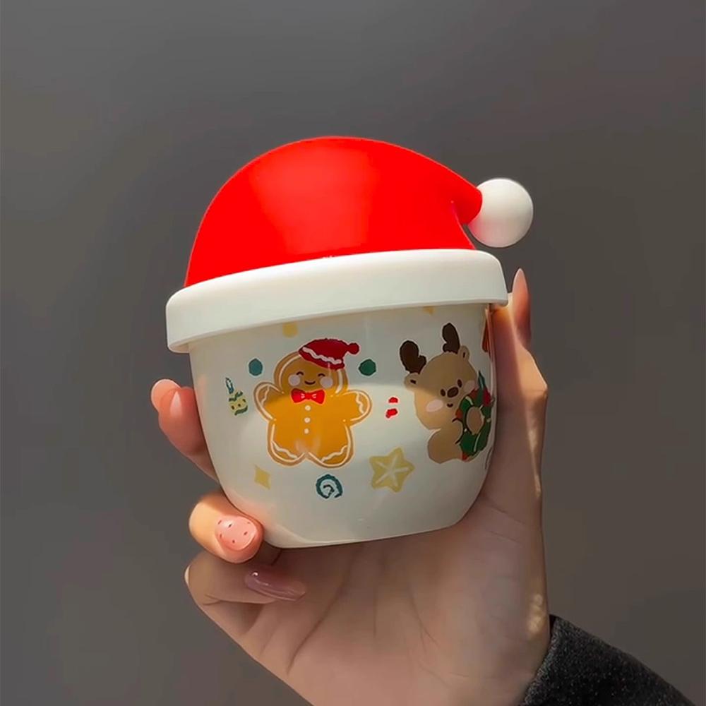 Söt Julkaffemugg 230ml Mini Kawaii Keramiska Koppar För Te Mjölk Vatten Juice Matcha Älskare Kreativ Frukostkopp Gåva