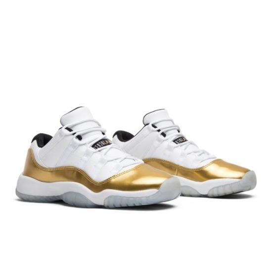 

Air Jordan 11 Retro Low GS Closing Ceremony Ретро Кросівки 528896-103 EU 35.5 золотий