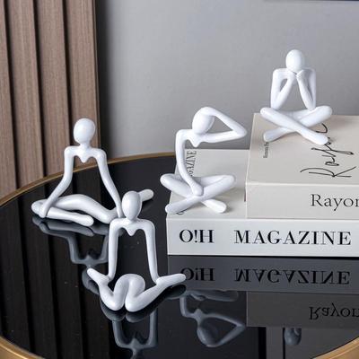 Kreative Abstrakte Figur Kunststoff Raumschmuck für Eingangshalle Kunstdekoration