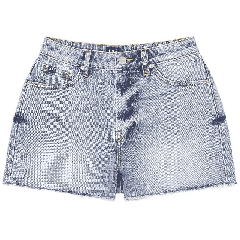 

Lee Women s Comfort Tencel Frayed Hem Denim Shorts S