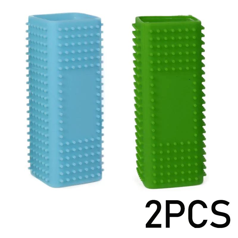 Pet Hair Remover Brush for Dogs Cats – Silicone Grooming Deshedding Tool for Fur Removal