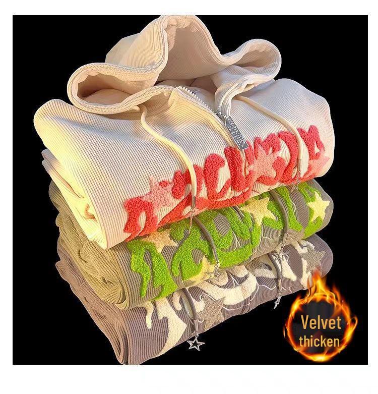 Men's Vintage Fleece-Lined Corduroy Hooded Cardigan