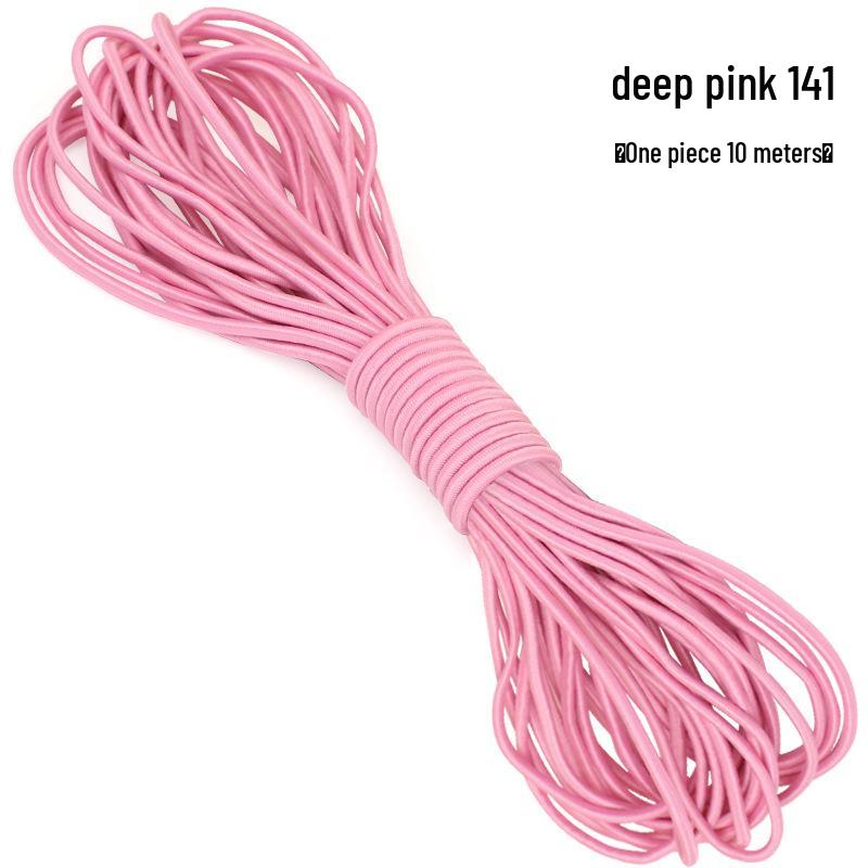Children's Colored Round Elastic Jump Rope || High Elastic Cord for Clothing and Pants