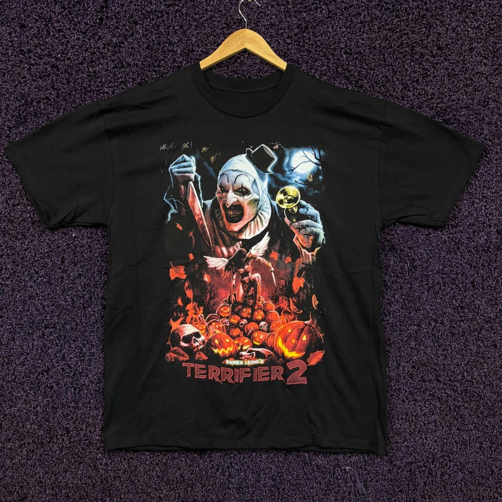 

Damien Leon s Terrifier T-shirt size extra large 4XL