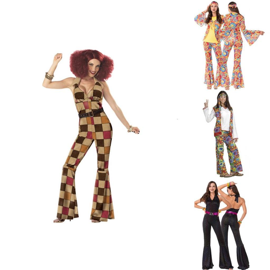 Hippie Style Cosplay Costume Set Great For Love And Peace Themed Parties