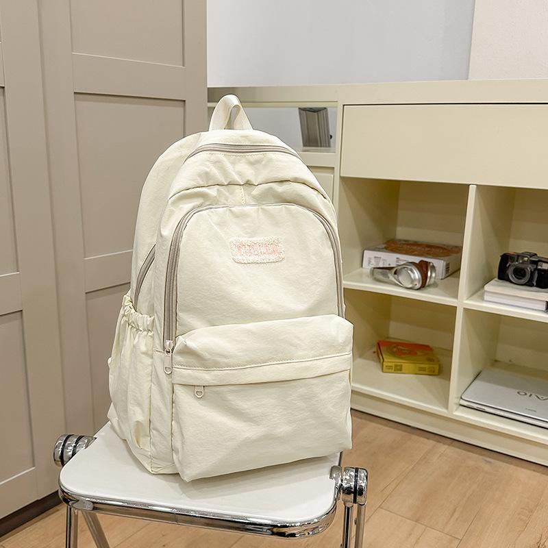 Schultasche Schultasche neuer College-Rucksack Mittelschule Japanisch schlicht klein frisch Campus-Rucksack große Kapazität Freizeitrucksack