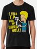 Humorous Men's Plus Size T-Shirt with Angry Cartoon Character - 'I NEED T.P. FOR MY BUNG HOLE!' - Funny Graphic Tee with Bold Yellow Text and Cartoon