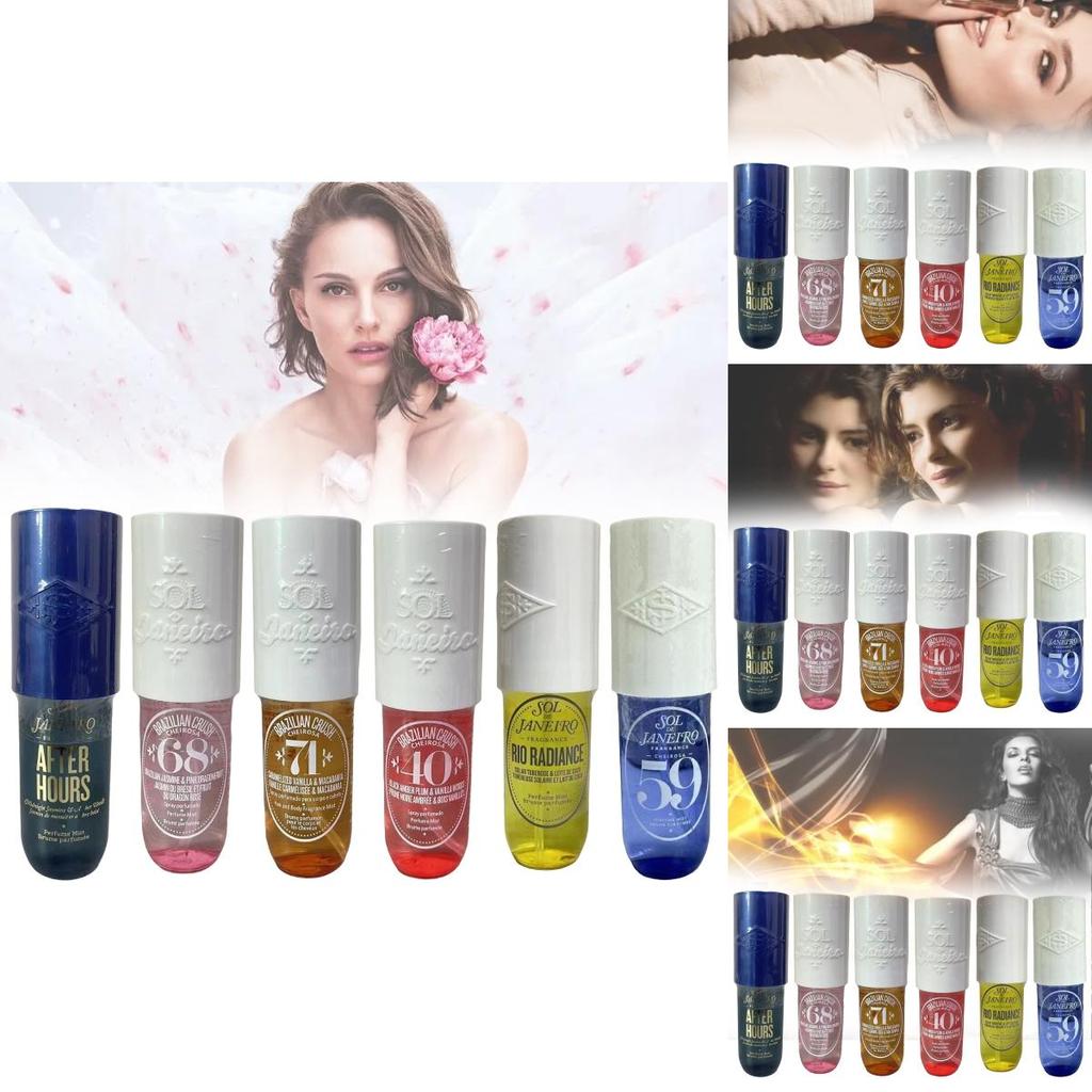 Sol De Janeiro 90ml Com Refrescante Aroma Cítrico Em Variantes Limitadas Azul E Amarelo Para Todos Os Utilizadores