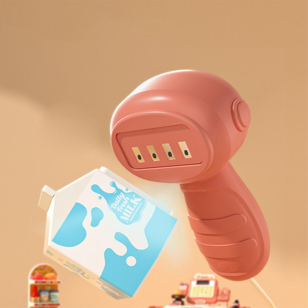 Cash Register Interactive Toy For Kids Simulated Checkout Counter Pretend Play Toys With Lights And Music Gifts For Boys Girls